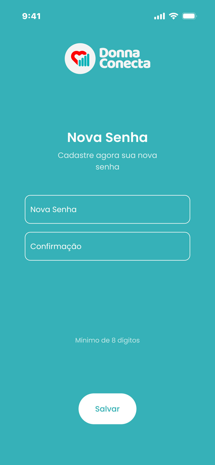 App Donna Conecta — Acesso e senha